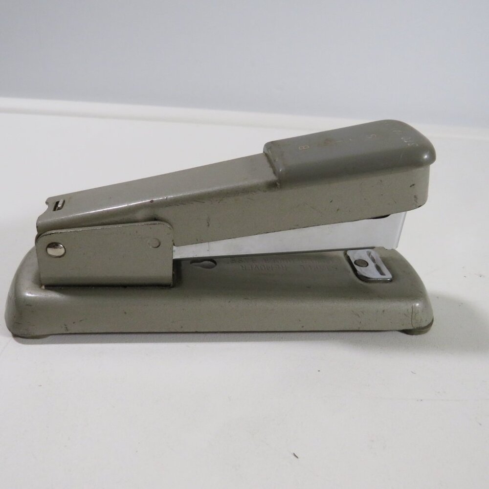 Vintage Bates #88 Metal Stapler USA Vintage Office Equipment Made Orange, NJ USA